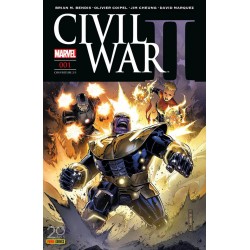Civil War II 1 (couverture 2/3)