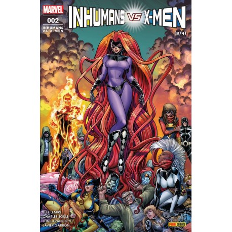 Inhumans vs X-Men 2 Tirage limité 1500 ex